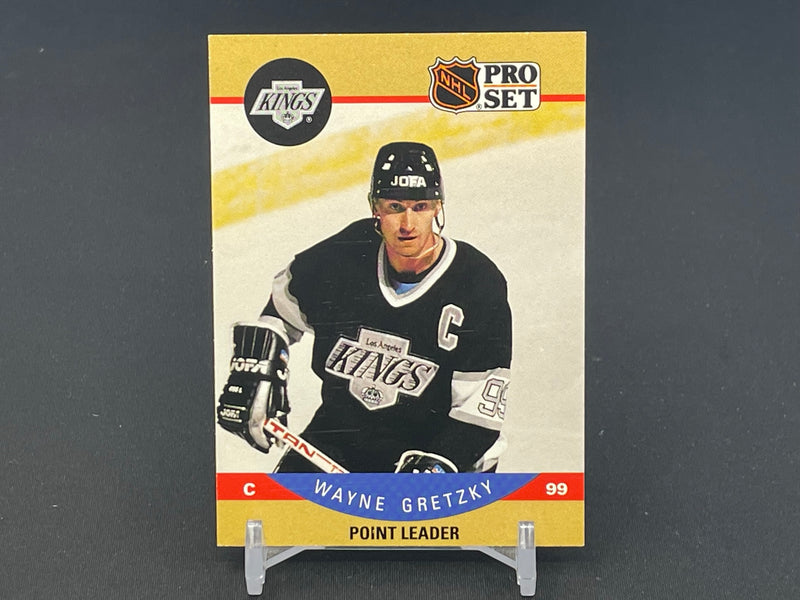 1990 PRO SET - POINTS LEADER - W. GRETZKY -
