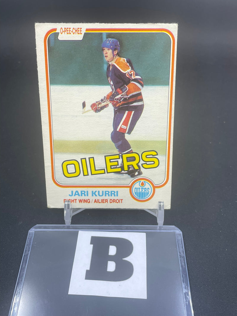 1981 O-PEE-CHEE - J. KURRI -