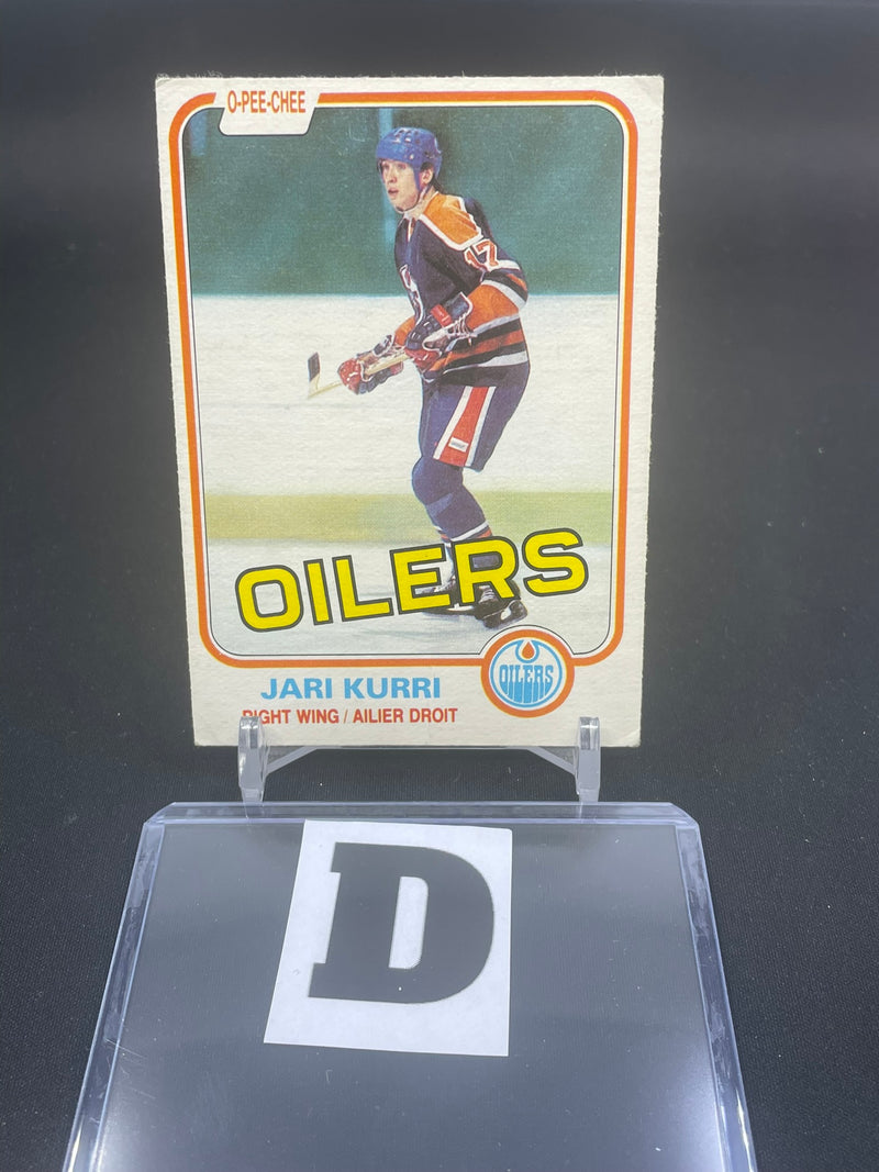 1981 O-PEE-CHEE - J. KURRI -