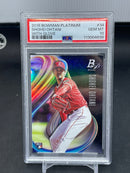 2018 TOPPS BOWMAN PLATINUM - WITH GLOVE - S. OHTANI -