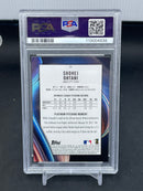 2018 TOPPS BOWMAN PLATINUM - WITH GLOVE - S. OHTANI -
