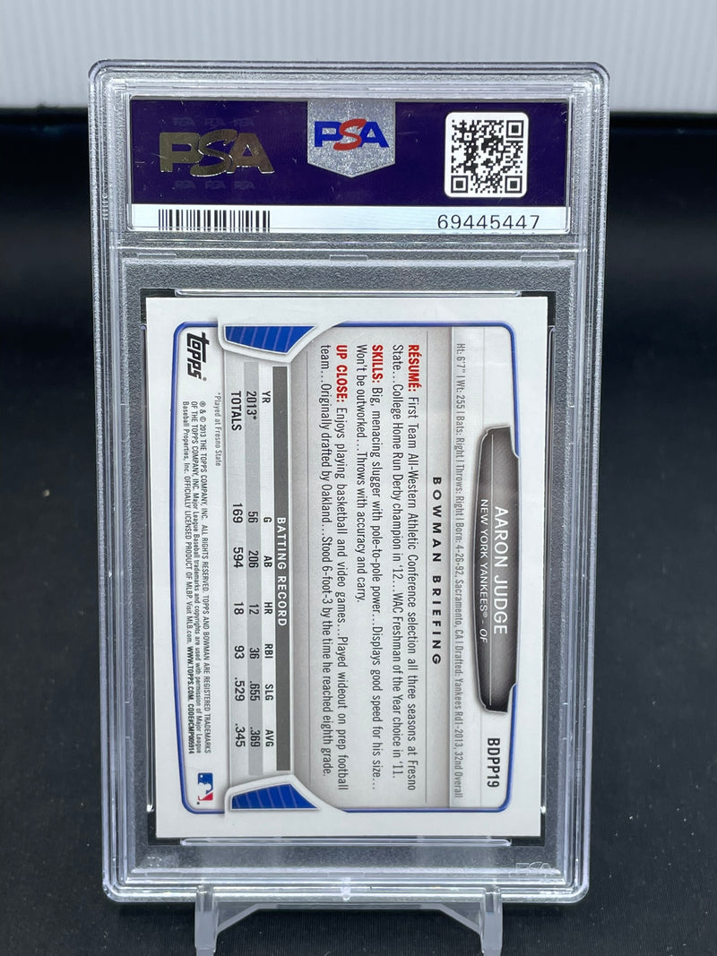 2013 TOPPS BOWMAN DRAFT & PROSPECTS - A. JUDGE -