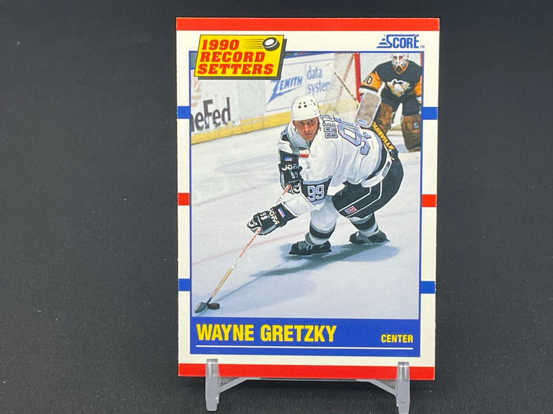 1990 SCORE - RECORD SETTERS - W. GRETZKY -