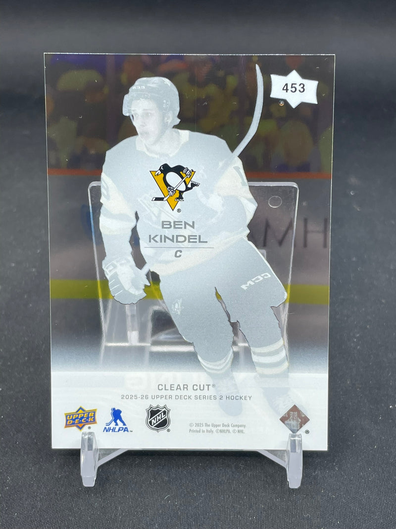 2025 UPPER DECK SERIES TWO - CLEAR CUT - YOUNG GUNS - B. KINDEL -
