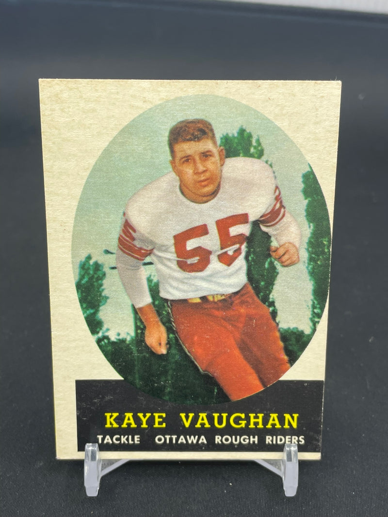 1958 TOPPS - K. VAUGHAN -