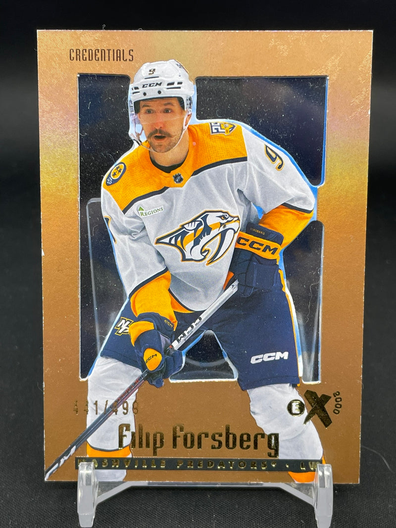 2023 UPPER DECK SKYBOX E-X 2000 - CREDENTIALS - F. FORSBERG - #67 - #'D/499