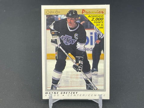 1990 O-PEE-CHEE PREMIER - W. GRETZKY - #38
