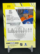 2023 UPPER DECK O-PEE-CHEE PLATINUM - NEON YELLOW SURGE - MARQUEE ROOKIE - R. LAVOIE -