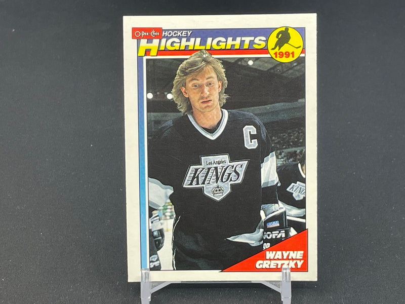 1991 O-PEE-CHEE - HIGHLIGHTS - W. GRETZKY -