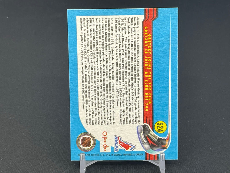 1991 O-PEE-CHEE - HIGHLIGHTS - W. GRETZKY -
