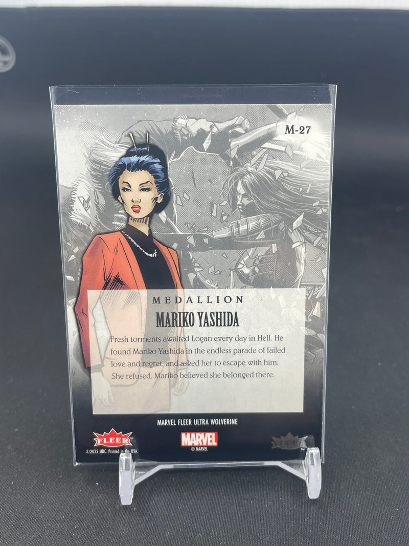 2023 UPPER DECK FLEER ULTRA WOLVERINE - MEDALLION - MARIKO YASHIDA -
