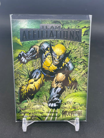 2023 UPPER DECK FLEER ULTRA WOLVERINE - TEAM AFFILIATIONS - NEW AVENGERS WOLVERINE - #TA-5