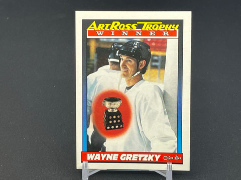 1991 O-PEE-CHEE - ART ROSS TROPHY - W. GRETZKY - #522