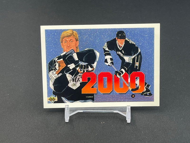 1990 UPPER DECK - 2000TH POINT - W. GRETZKY -