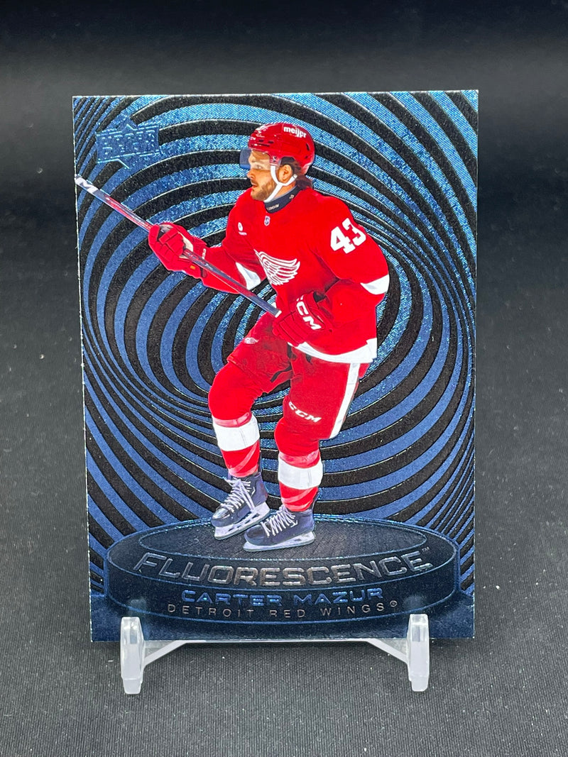 2025 UPPER DECK SERIES TWO - BLUE - FLUORESCENCE - C. MAZUR - #F-8 - #'D/50