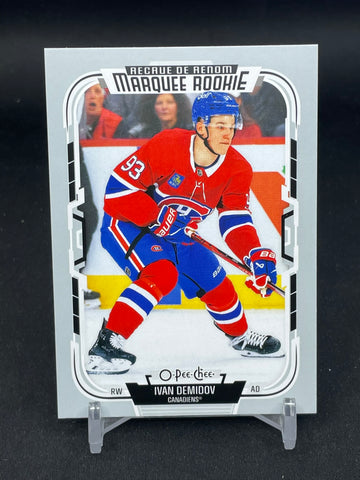 2025 UPPER DECK O-PEE-CHEE - MARQUEE ROOKIE - I. DEMIDOV - #542 - RC