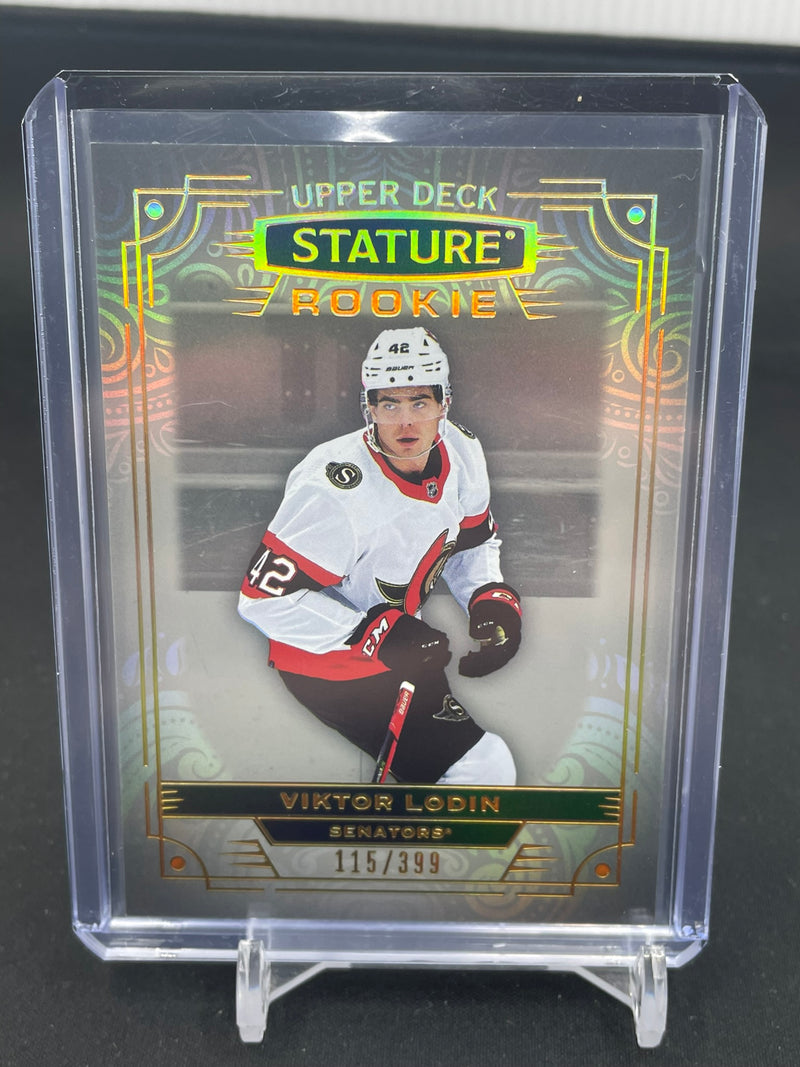 2022 UPPER DECK STATURE - BASE ROOKIE - SINGLES - #101-200 - #'D/399 - YOU PICK FROM LIST