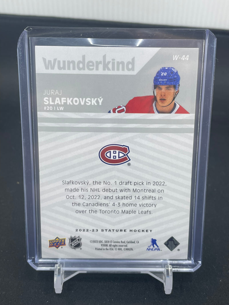 2022 UPPER DECK STATURE - WUNDERKIND - SINGLES -