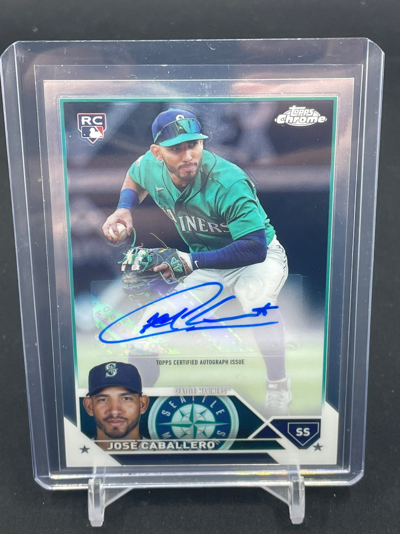 2023 TOPPS CHROME UPDATE - J. CABALLERO -