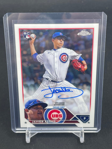 2023 TOPPS CHROME UPDATE - J. ASSAD - #RA-JA - AUTOGRAPH - RC