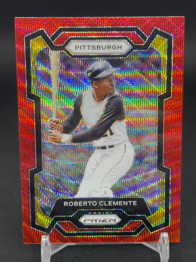 2024 PANINI PRIZM - RED WAVE PRIZM - R. CLEMENTE -
