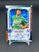 2022 TOPPS TRIBUTE - BLUE - M. OLSON - #TA-MO - #'D/150 - AUTOGRAPH