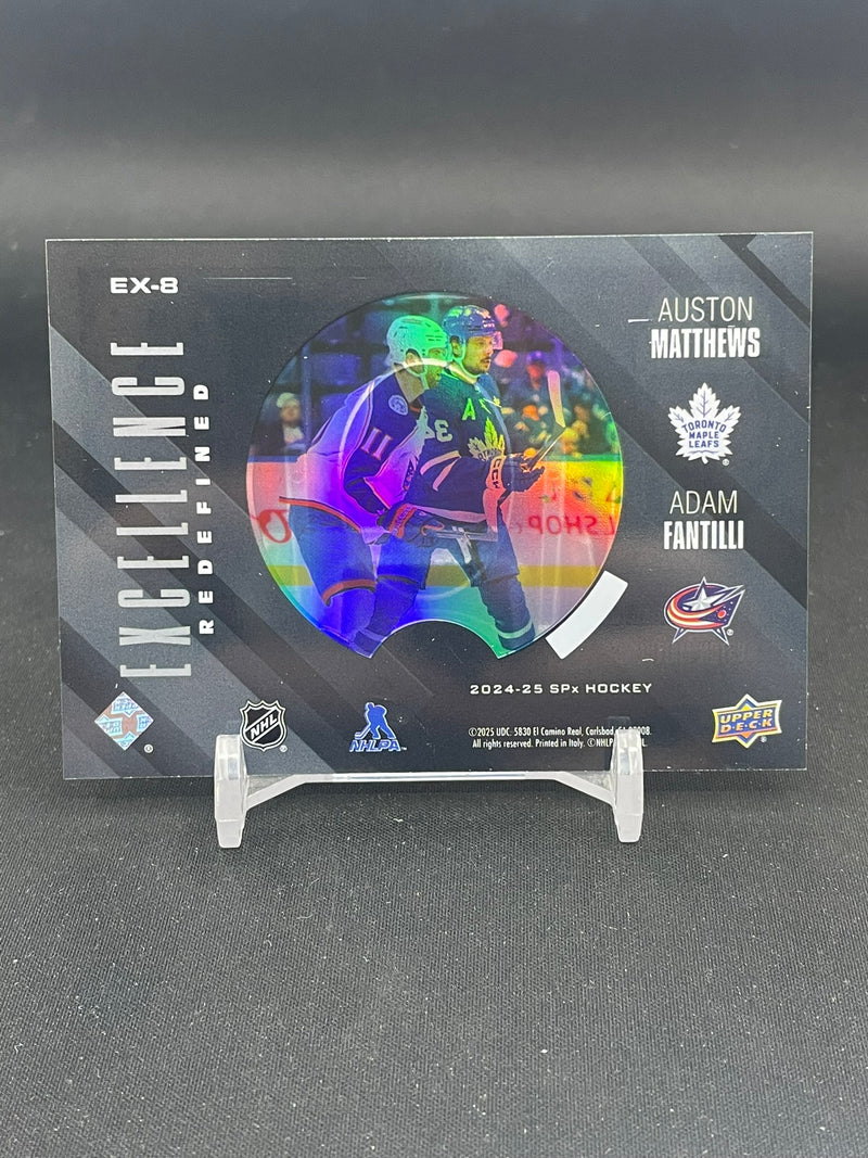 2024 UPPER DECK SPX - EXCELLENCE REDEFINED - A. MATTHEWS / A. FANTILLI -