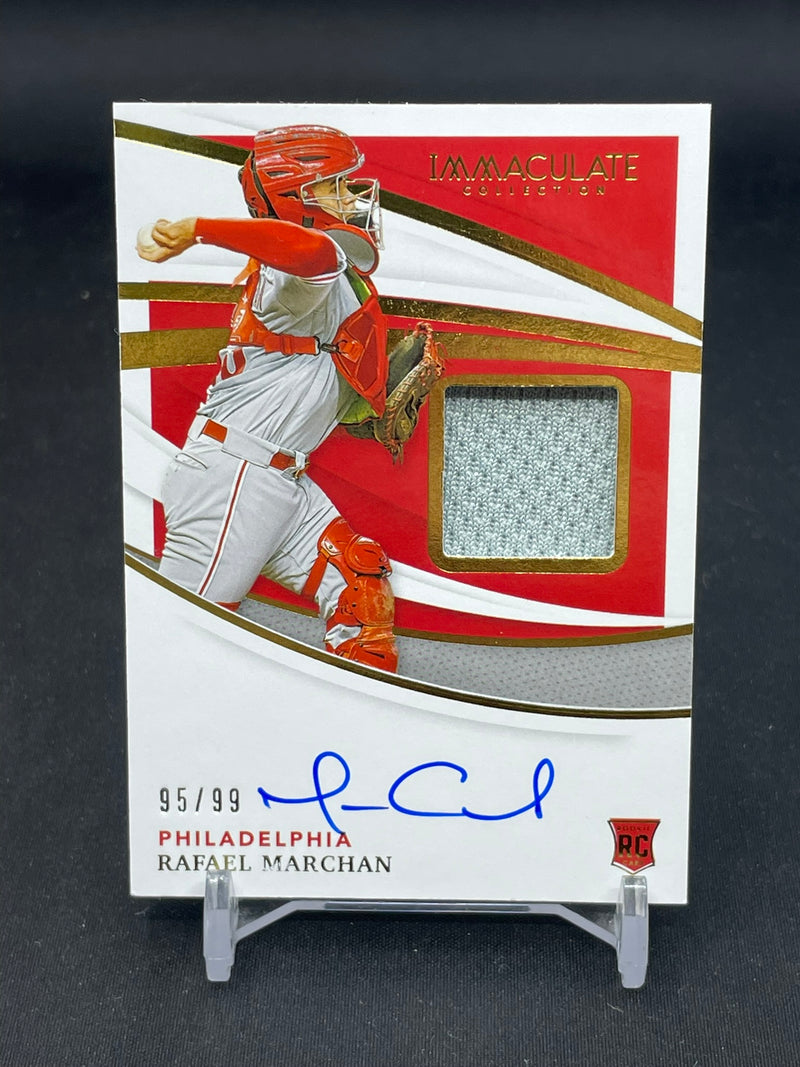 2021 PANINI IMMACULATE - R. MARCHAN - #IMA-RM - #'D/99 - RELIC - AUTOGRAPH - RC