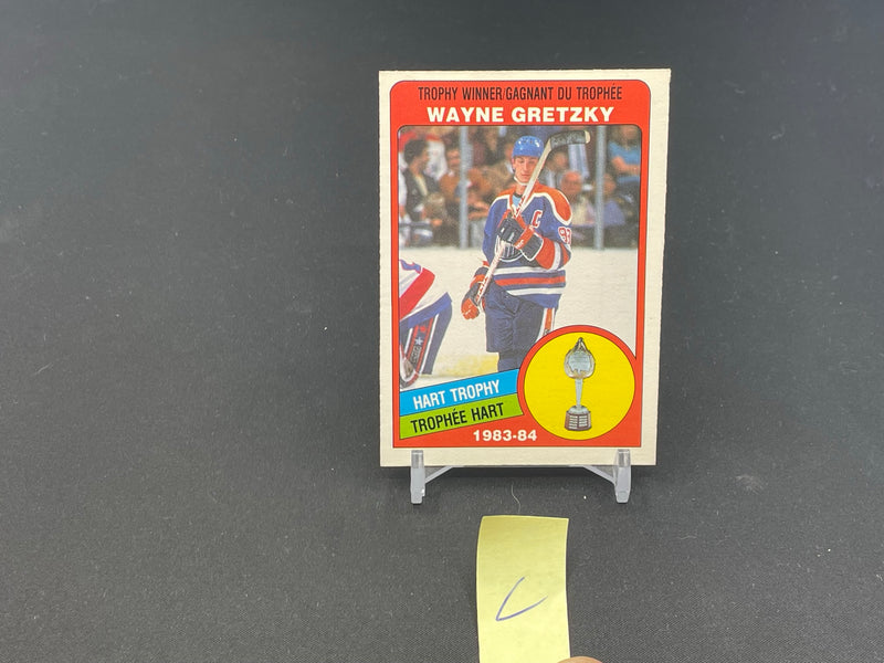 1984 O-PEE-CHEE - HART TROPHY - W. GRETZKY -