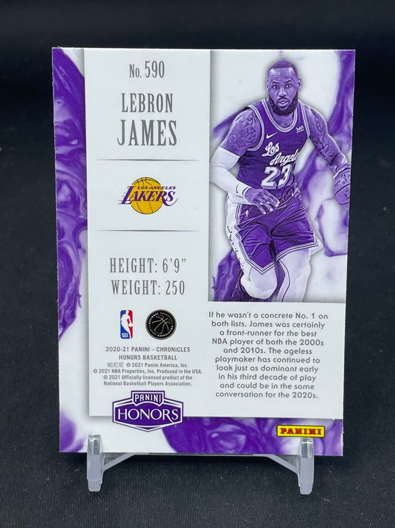 2020 PANINI CHRONICLES - HONOR - L. JAMES -