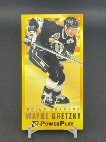 1993 FLEER - POWERPLAY - POINT LEADERS - W. GRETZKY - #3