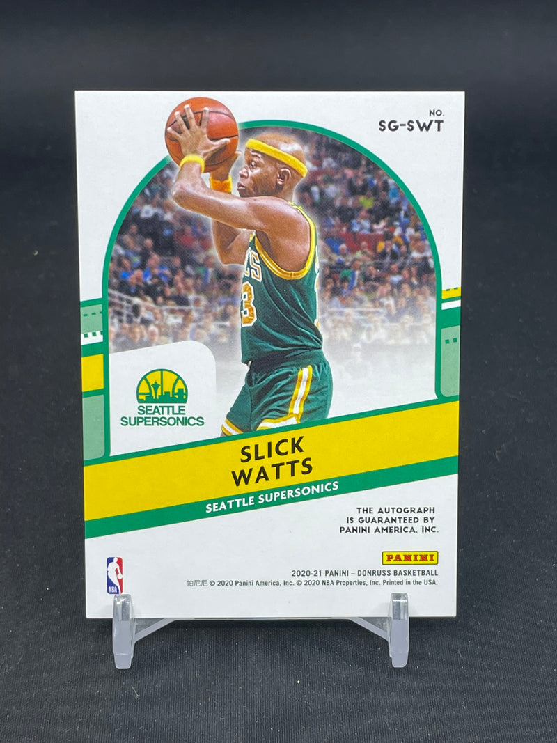 2020 PANINI DONRUSS - SIGNATURE SERIES - S. WATTS -