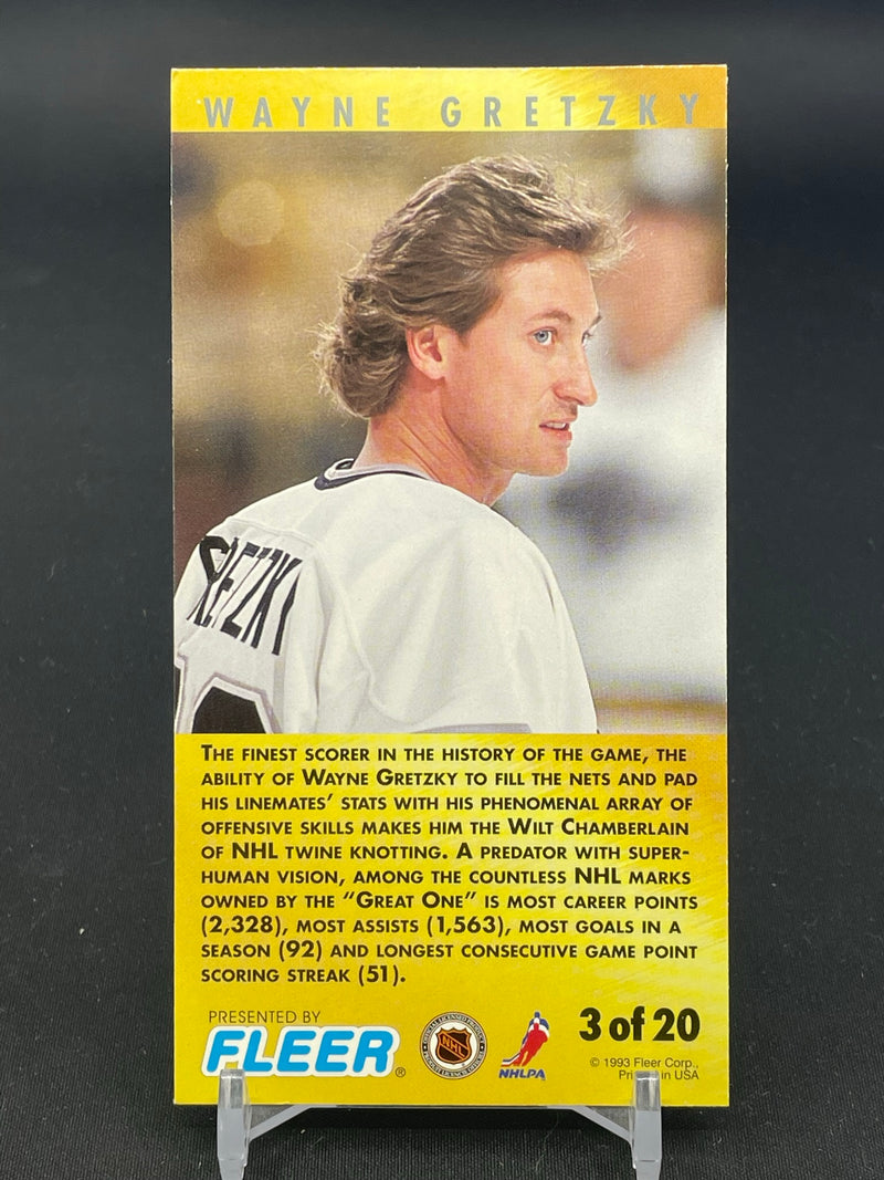 1993 FLEER - POWERPLAY - POINT LEADERS - W. GRETZKY -