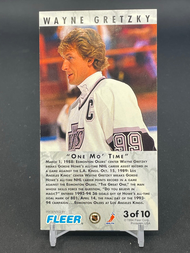 1994 FLEER POWERPLAY - GAMEBREAKERS -  TALL - W. GRETZKY -