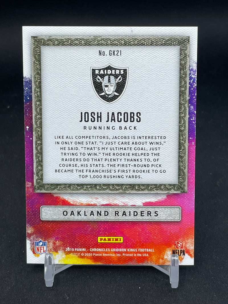 2019 PANINI CHRONICLES - GRIDIRON - J. JACOBS -