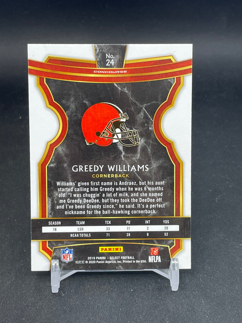 2019 PANINI SELECT - G. WILLIAMS -