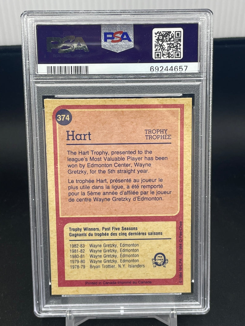 1984 O-PEE-CHEE - HART TROPHY - W. GRETZKY -