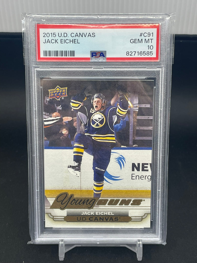 2015 UPPER DECK SERIES ONE - UD CANVAS - YOUNG GUNS - J. EICHEL -