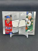 2008 UPPER DECK SP GAME-USED - DUOS - S. KOIVE / M. KOIVU - #AF2-KV - #'D/100 - DUAL RELIC