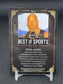 2019 LEAF BEST OF SPORTS - BLUE - STEVE AUSTIN - #M-12 - #'D/20