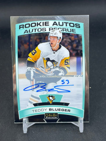 2019 UPPER DECK O-PEE-CHEE PLATINUM - ROOKIE AUTOS - T. BLUEGER - #R-TB - AUTOGRAPH - RC