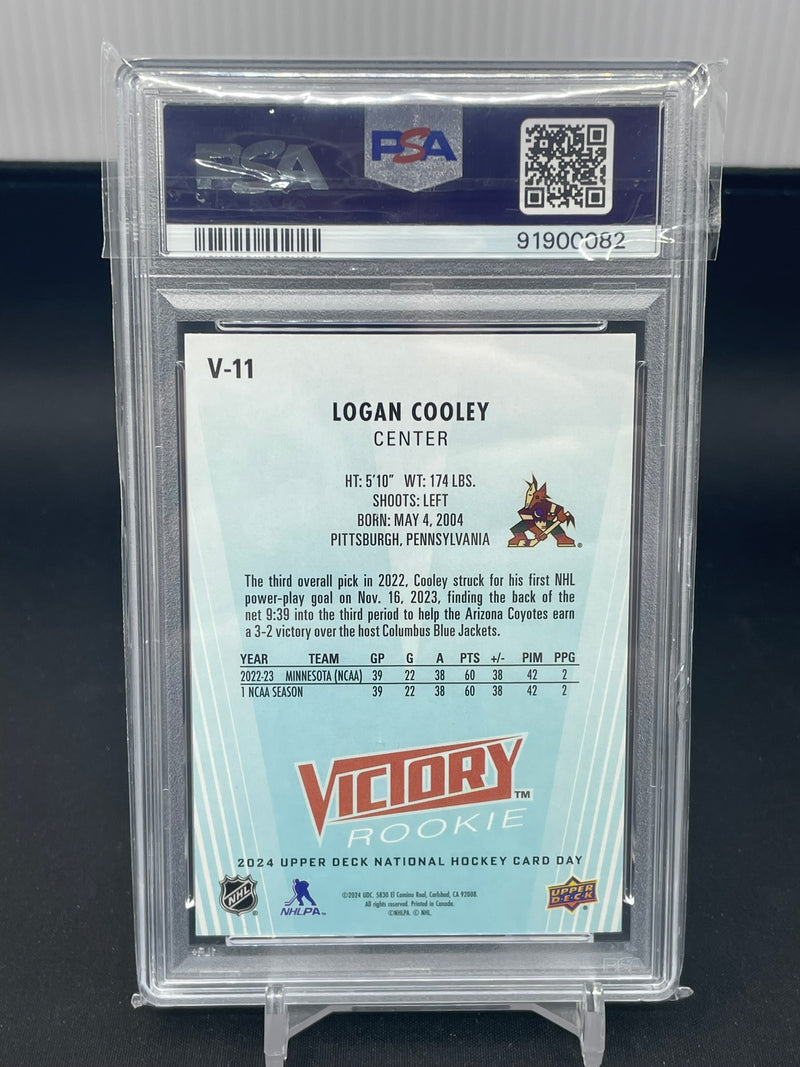 2024 UPPER DECK NHCD - VICTORY BLACK ROOKIES - L. COOLEY -