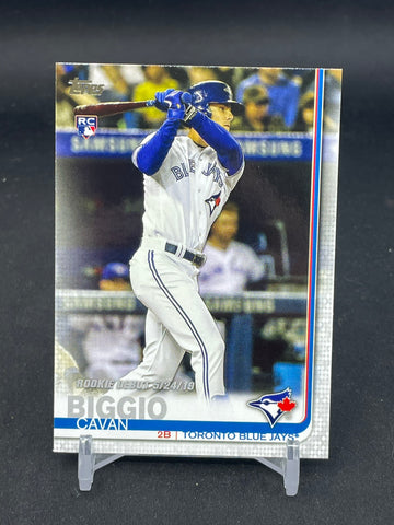 2019 TOPPS UPDATE SERIES - ROOKIE DEBUT - C. BIGGIO - #US295 - RC