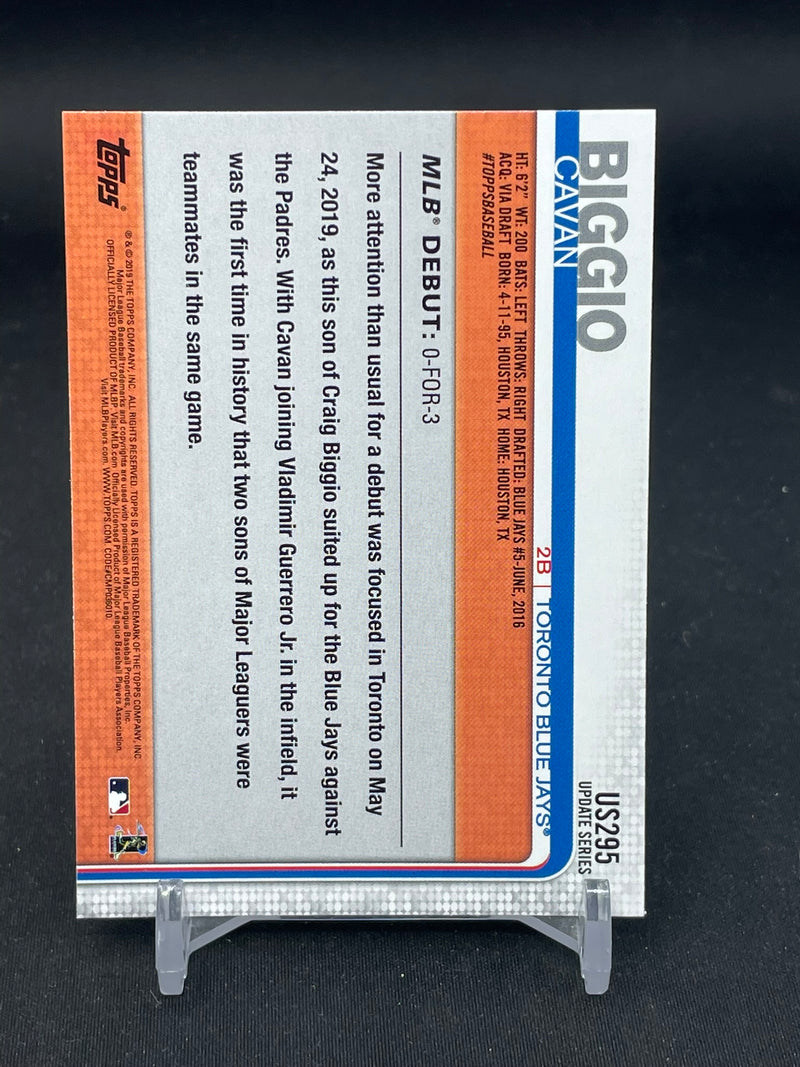 2019 TOPPS UPDATE SERIES - ROOKIE DEBUT - C. BIGGIO -