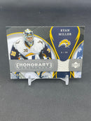 2007 UPPER DECK TRILOGY - HONORARY SWATCHES - R. MILLER -