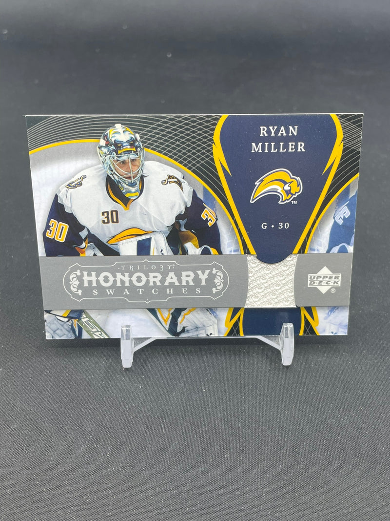 2007 UPPER DECK TRILOGY - HONORARY SWATCHES - R. MILLER -