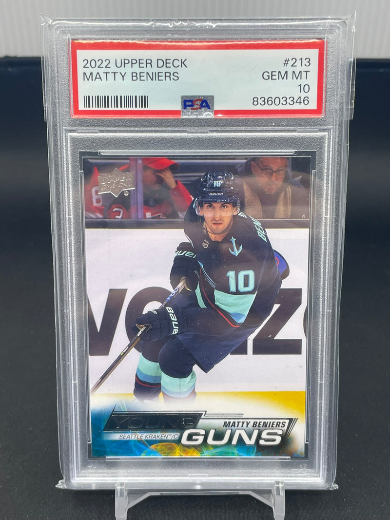2022 UPPER DECK SERIES ONE - YOUNG GUNS - M. BENIERS -