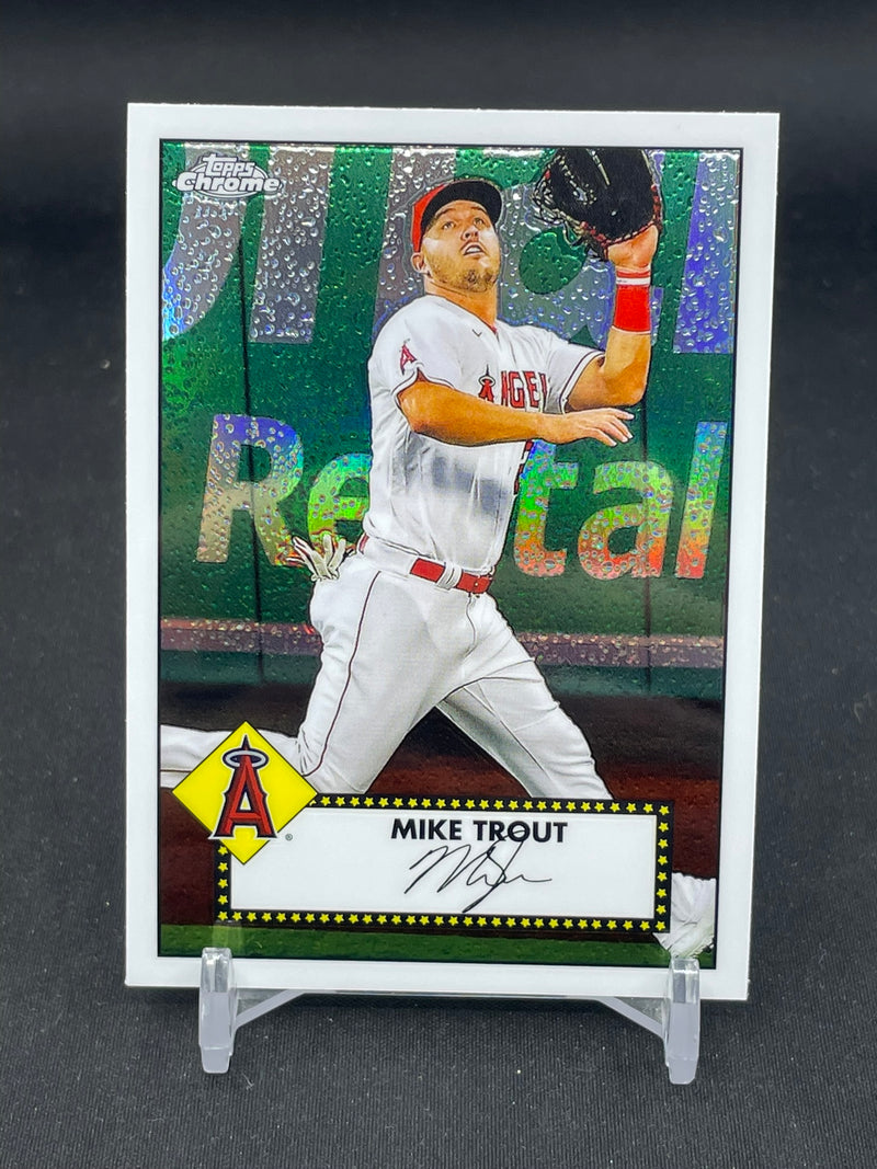 2021 TOPPS CHROME - 1952 TOPPS - M. TROUT -