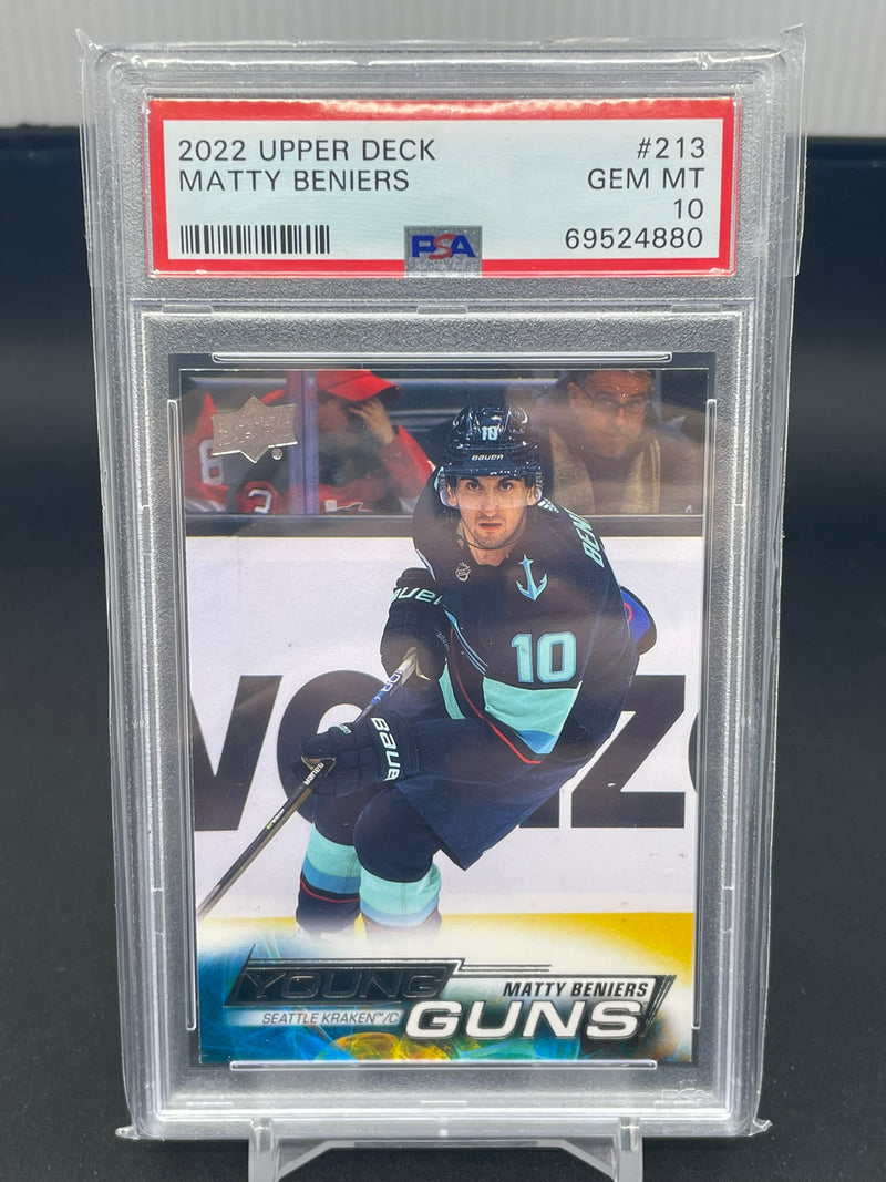 2022 UPPER DECK SERIES ONE - YOUNG GUNS - M. BENIERS -