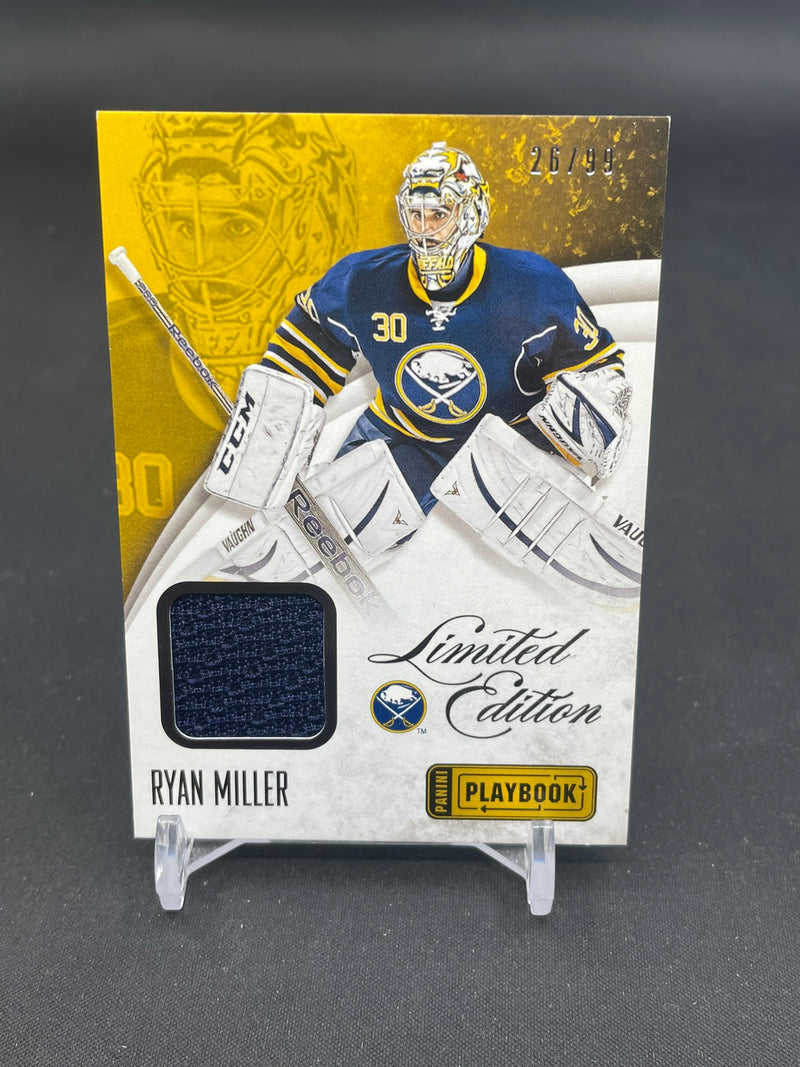 2013 PANINI PLAYBOOK - LIMITED EDITION - R. MILLER - #LE-RM - #'D/99 - RELIC